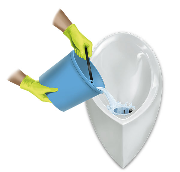 How Waterless Urinals Work Uridan Australia